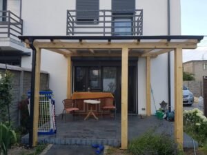 Meble na wymiar - zadaszenie tarasu 1