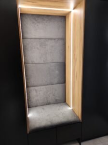 Meble na wymiar - zabudowa wiatrołap 2